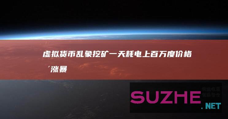 虚拟货币乱象：挖矿一天耗电上百万度价格暴涨暴跌_财经