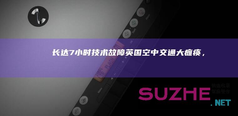 长达7小时“技术故障”！英国空中交通大瘫痪，法航司惹的祸？_发现频道