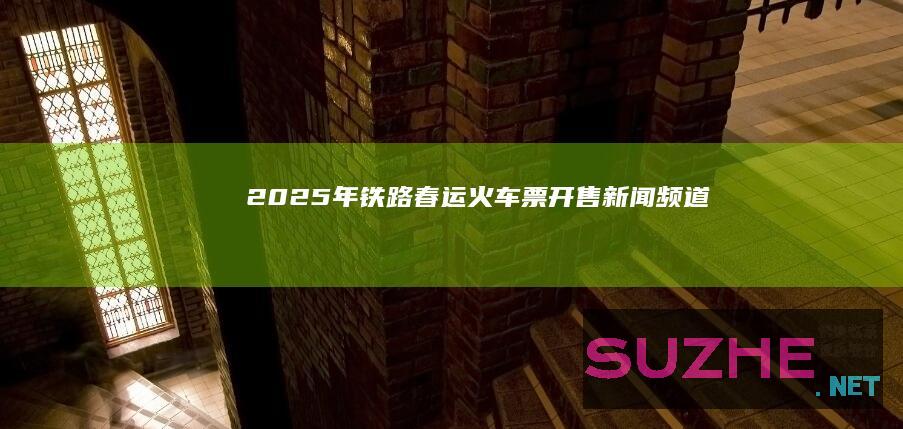 2025年铁路春运火车票开售新闻频道